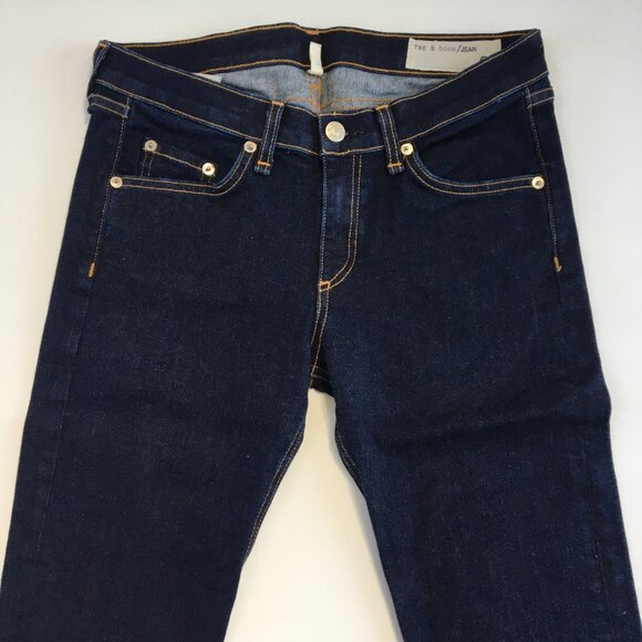 rag & bone mid-rise skinny Jeans Women's 28 - Picture 2 of 9